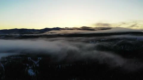 Snow Mountain Dawn Stock Footage 186262719