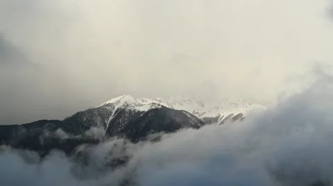 Snow mountain Stock Footage 21342901