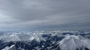 Snow mountain landscape Stock Footage 85626421