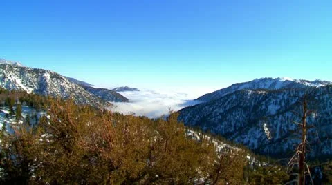 Snow Mountain Peak Stock Footage 10755705