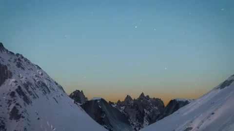 Snow In Mountains Background 動画素材 293939662