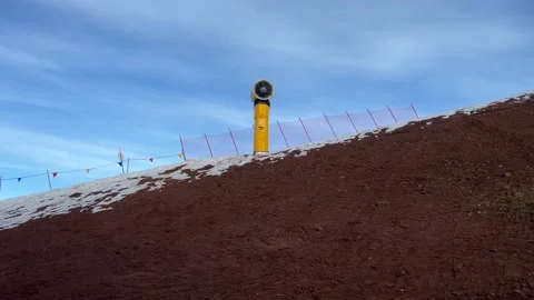 Snow in the mountains melts Stock Footage 232219027