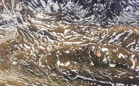 Snow Mountains Pattern Stock Photos