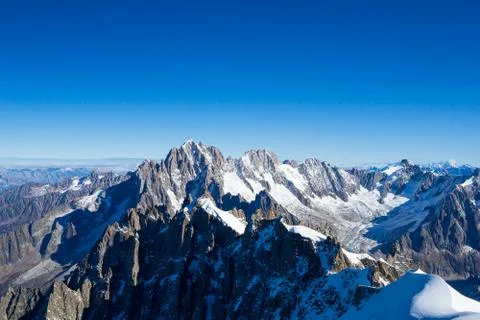 Snow Mountains Stock Photos