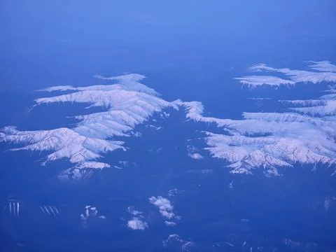 Snow mountains Stock Photos