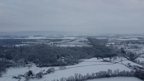 Snow in mountains Stock Photos