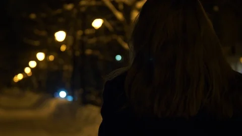 Snow on the mountainside in winter Stock Footage 107671402