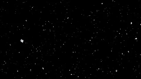 Snow Overlay with Alpha Channel 1 Stock Footage 100144173