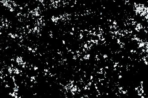 Snow overlay background isolated on black. Stock Illustration