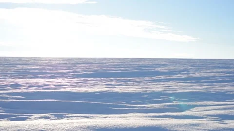 Snow panorama in the winter Stock Footage 58798389