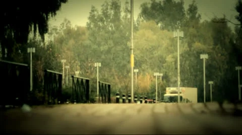 Snow park Stock Footage 24088518