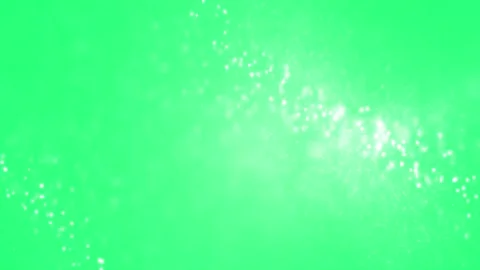 Snow Particle effect at Corners White Sparkle winter Green Screen Background 動画素材 321638268