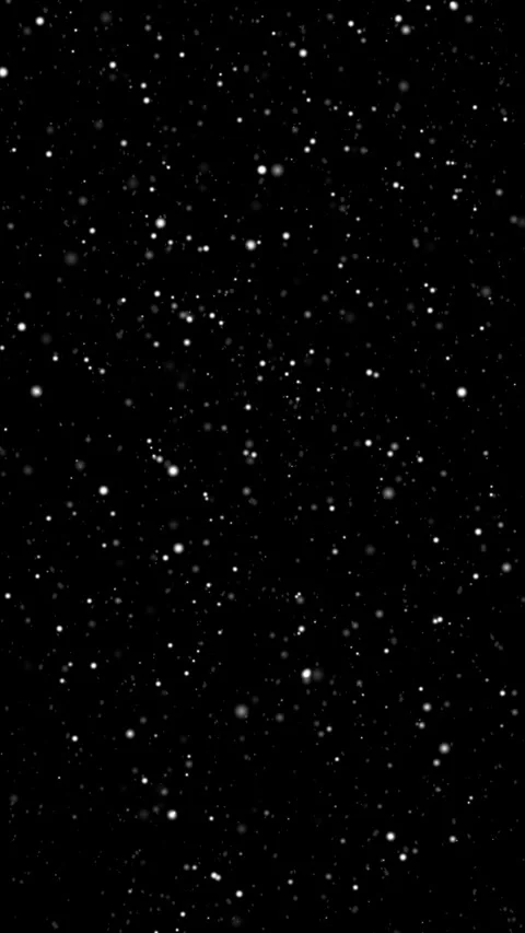 Snow Particles on Black Background Vertical Video Video stock 300201252