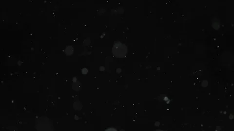 Snow Particles Falling From the Night Sky Stock Footage 81840069