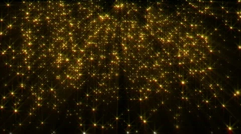 Snow particles gold- DH - LOOP Vídeos de archivo 638885