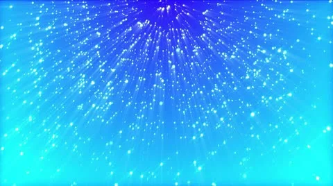 Snow particles light blue Stock Footage 10683764