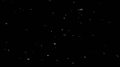 Snow particles overlay loop Stock Footage 68510065