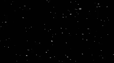 Snow particles overlay loop Stock Footage 68510076