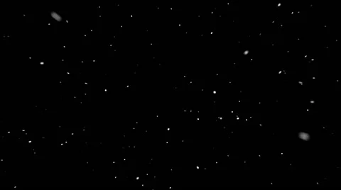 Snow particles overlay loop Stock Footage 68510141