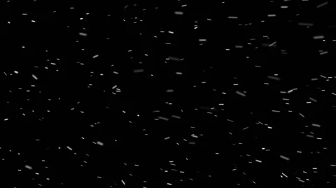 Snow particles overlay loop Stock Footage 68510300