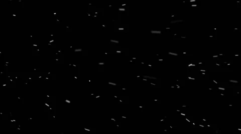 Snow particles overlay loop Stock Footage 68510331