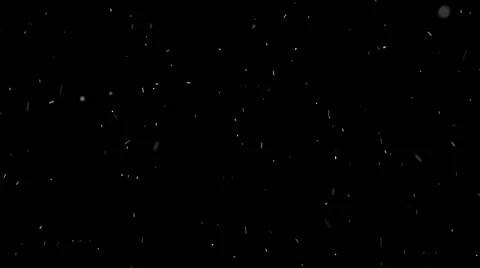 Snow particles overlay loop Stock Footage 68510414