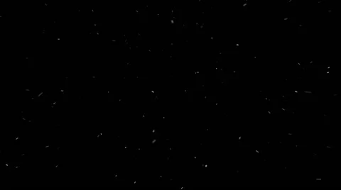 Snow particles overlay loop Stock Footage 68510450