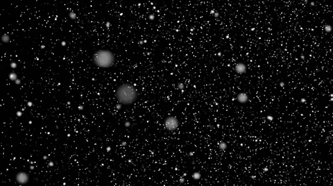 Snow particles overlay loop Stock Footage 68510765