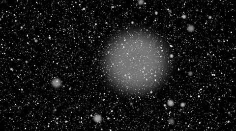 Snow particles overlay loop Stock Footage 68511069