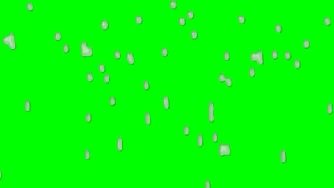 Snow particles with raindrops falling from top to bottom in sky and particles Stock Footage 285959592