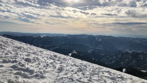 Snow Path Stock Footage 168840819