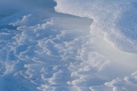 Snow pattern Stock Photos