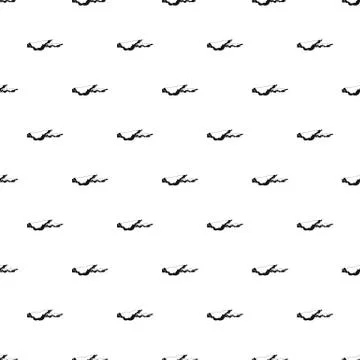 Snow pattern vector Illustrazione stock