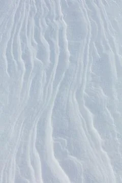 Snow patterns. Foto stock