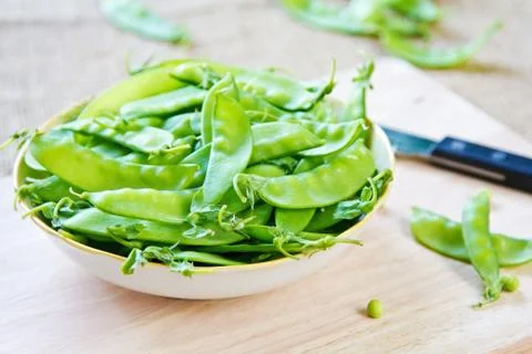Snow pea Stock Photos