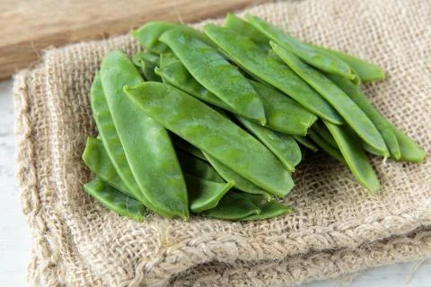 Snow peas Stock Photos