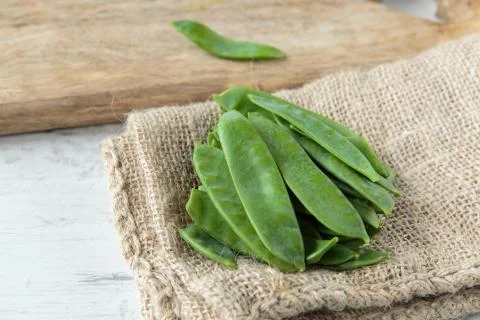 Snow peas Stock Photos