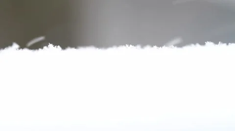 Snow Pile Macro Large Stock Footage 57719552