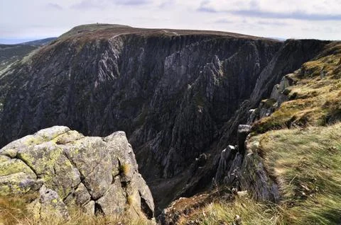 Snow pit Stock Photos