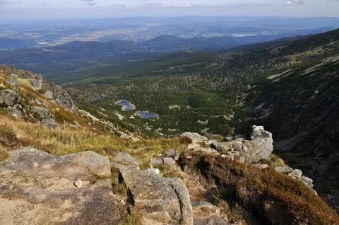 Snow pit Stock Photos