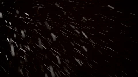 Snow plate visual effects composit Heavy wind Stock Footage 163284269