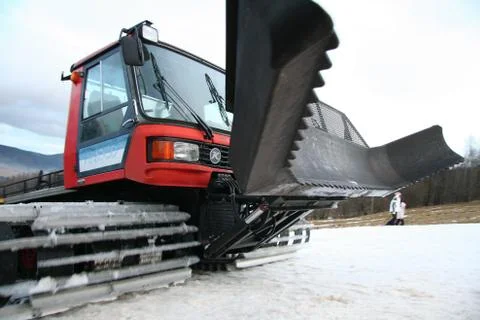 Snow plough Stock Photos