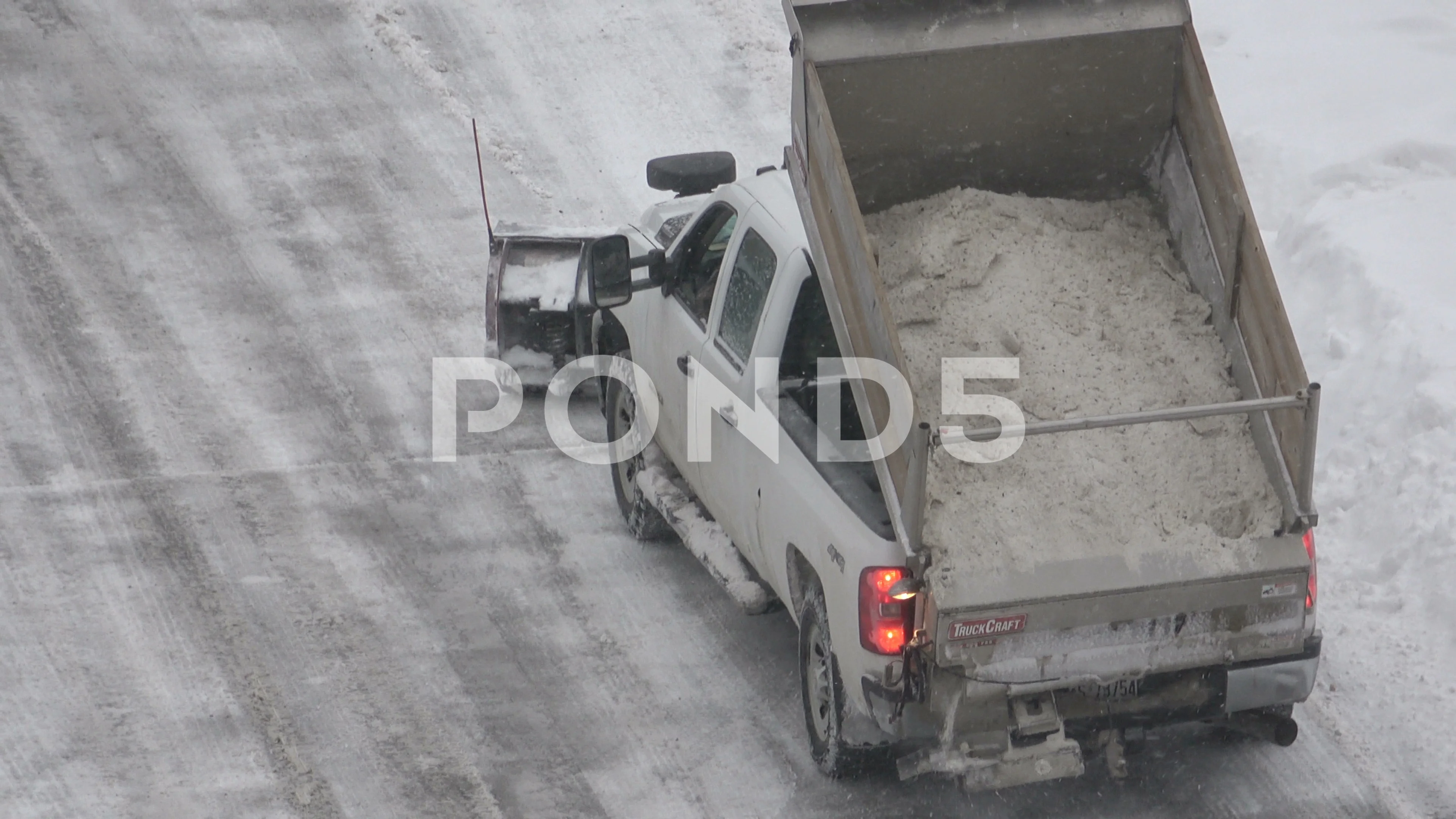 salt truck stock footage royalty free stock videos pond5 pond5