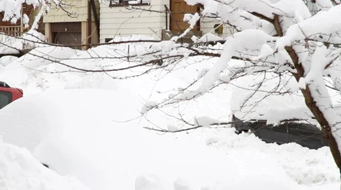 Snow Plow II HD Stock Footage 41266366