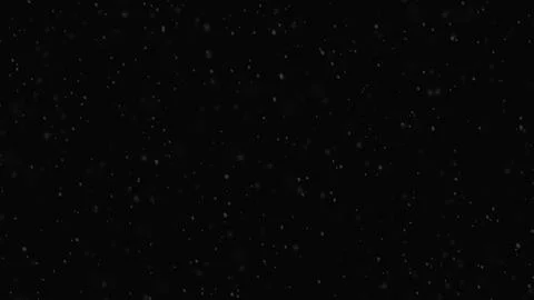 Snow Realistic Falling on Black Background .3D rendering. Stock Illustration