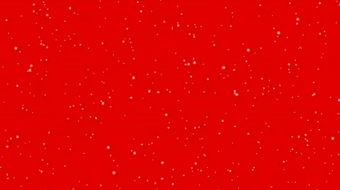 Snow on red Stock Footage 513823