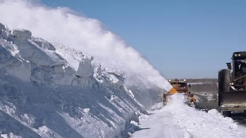 Snow removal equipment Vidéo 74099783