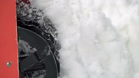 Snow removal Stock Footage 99179150