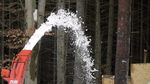 Snow removal Stock Footage 99179390