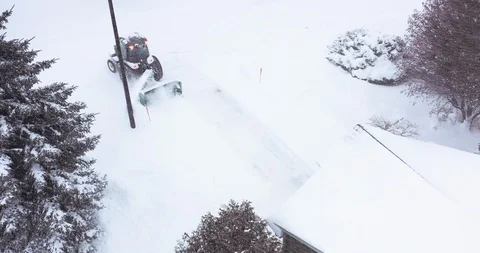 Snow Removal Stock Footage 123139833